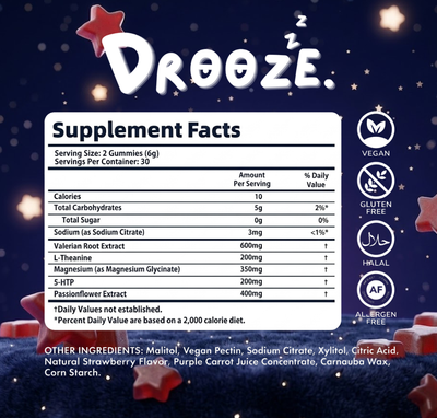 Drooze Sleep Gummies